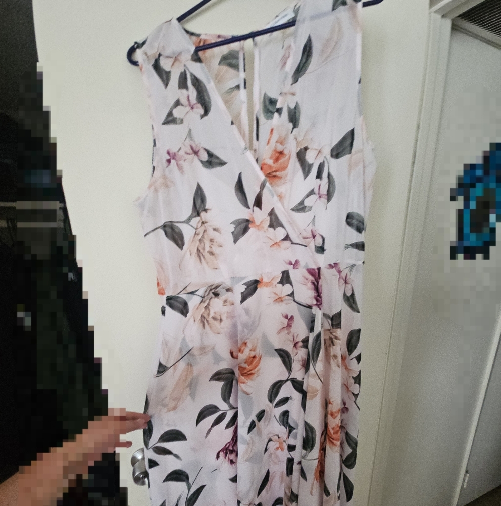 Floral Sleeveless Dress